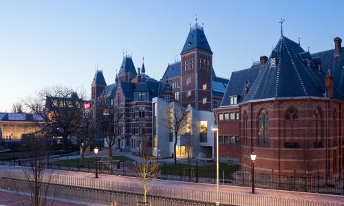 Staff Entrance Building del Rijksmuseum en Amsterdam Diseño exterior y entorno Cruz y Ortiz Arquitectos