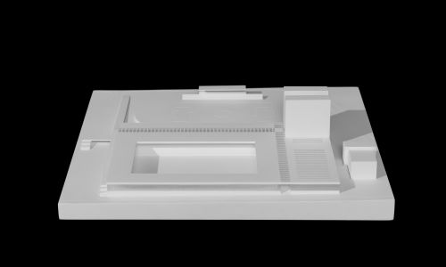 Estadio de Futbol y Eventos en Lugano Diseño de maqueta Cruz y Ortiz Arquitectos