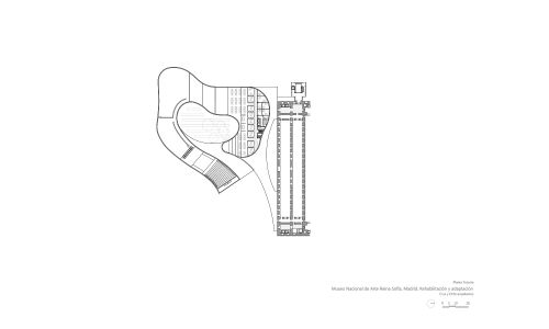 Museo Reina Sofia ampliacion y Diseño del plano de la Planta Tercera Cruz y Ortiz Arquitectos