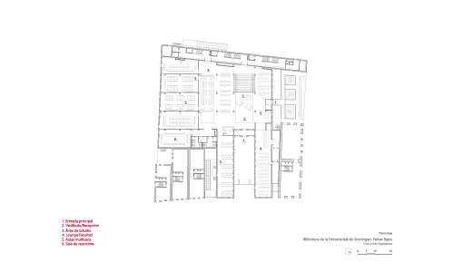 Renovación-Biblioteca-Universidad-de-Groningen-plano_Cruz-y-Ortiz_CYO_10-planta-baja_