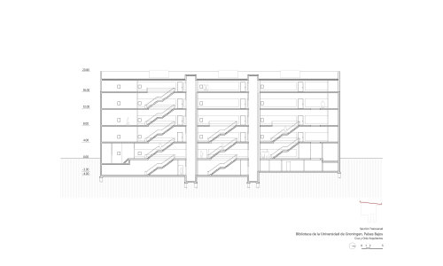 Renovación-Biblioteca-Universidad-de-Groningen-plano_Cruz-y-Ortiz_CYO_31-sección-transversal